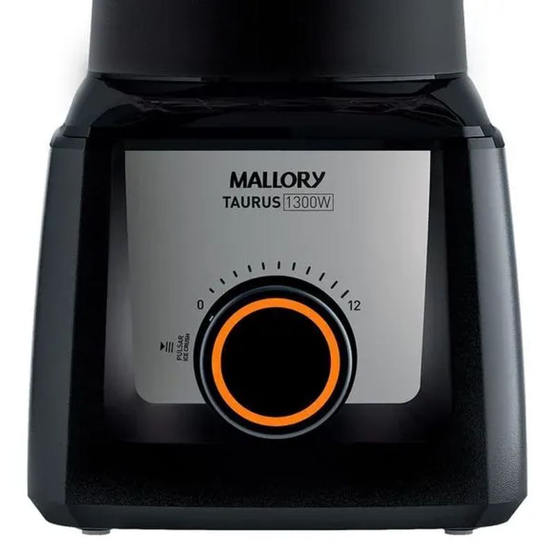 LiquidificadorMalloryTaurus3litros1270kwPreto110v
