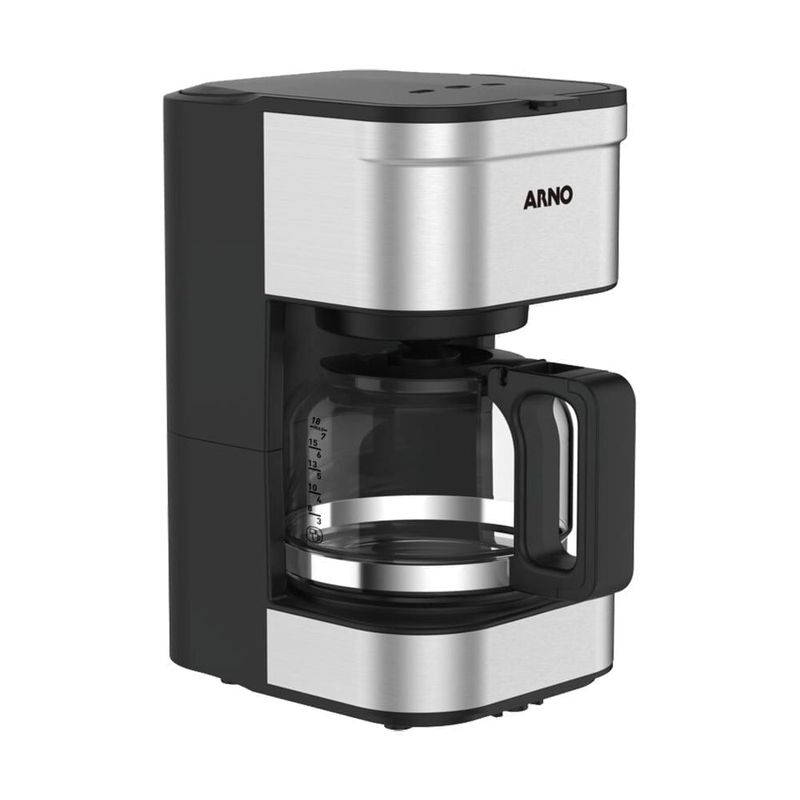 CafeteiraArnoPreferita750mlCFPFInoxPreto110v