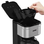 CafeteiraArnoPreferita750mlCFPFInoxPreto110v