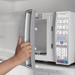 MicroondasElectrolux34litros1300WcomfuncaotiraodorQRCodeBranco127VMEO44