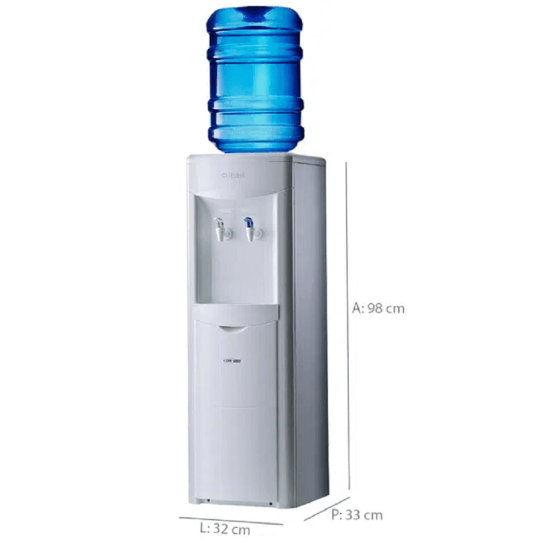 BebedourodeAguaColunaIBBLEletronicoBandejaRemovivelGFN2000Branco110V