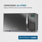 Microondas34LMondialEspelhadoMO0234E