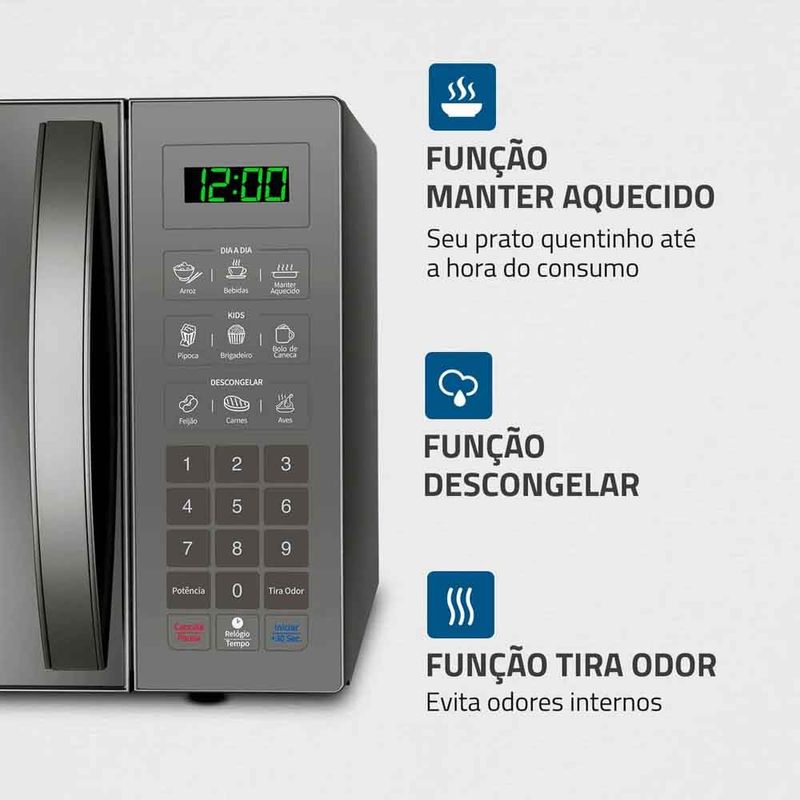 Microondas34LMondialEspelhadoMO0234E