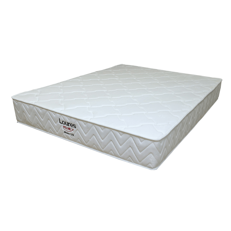 ColchaoPelmexLoures28x138x188cmMolasLuraFlexBranco