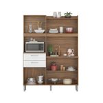 CozinhaDemobileHarmoniaemMDP6Portas2GavetasAmendoaBranco