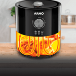 FritadeiraEletricaArnoAirFryUltra42L1620WcomSistemaHotAirPreto110V