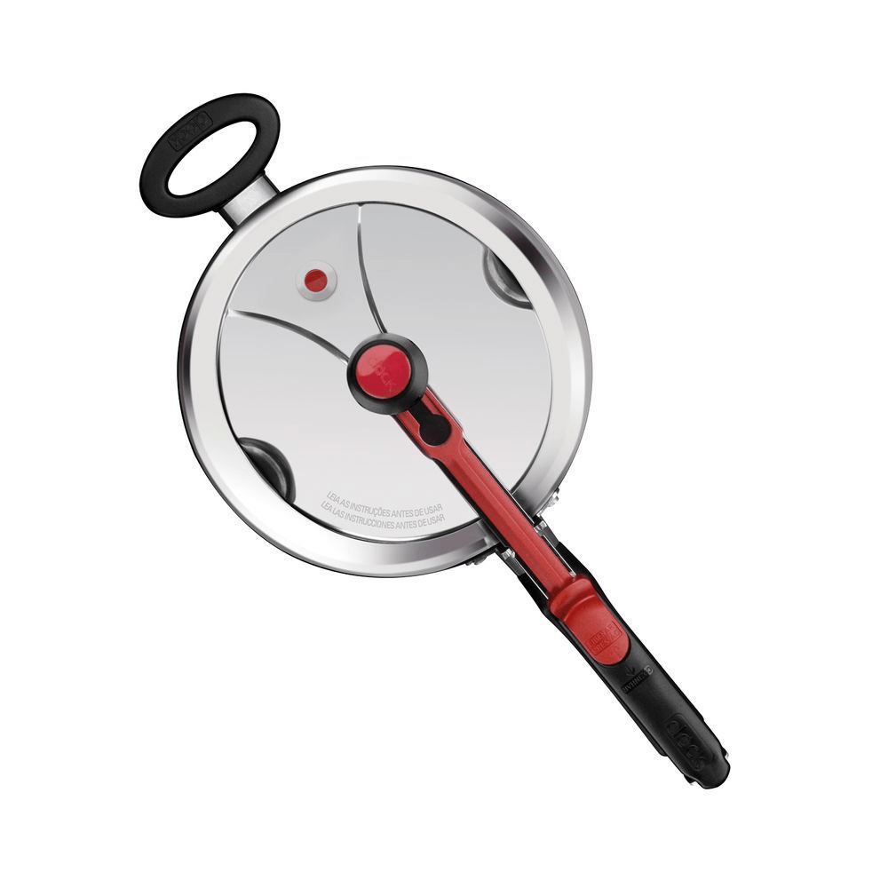 Panela de Pressão de Alumínio com Fechamento Interno 4,5L Clock