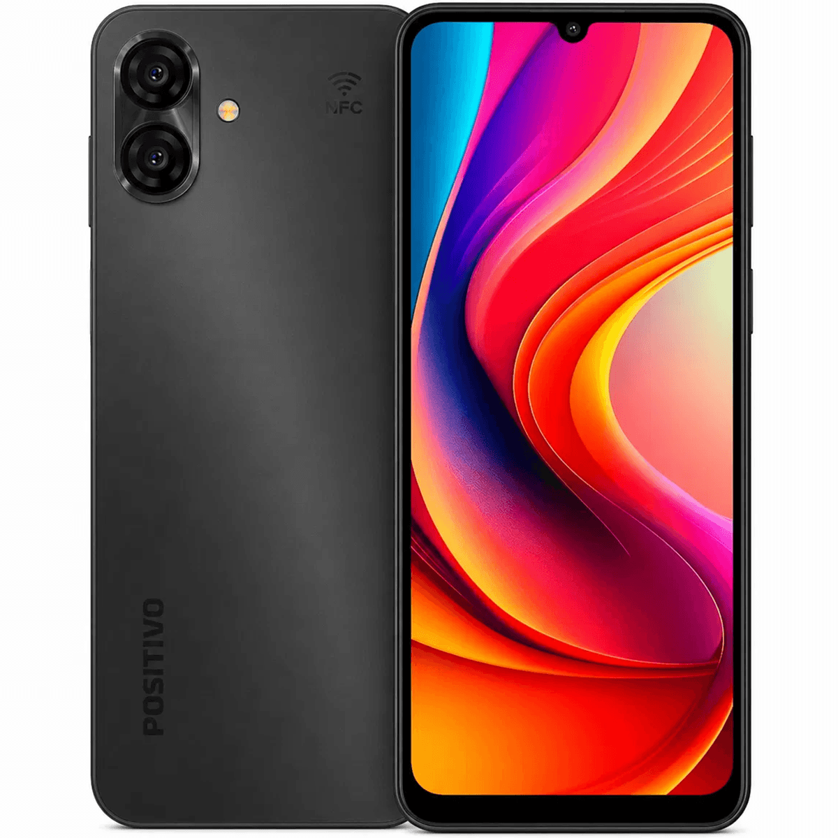 Positivo Smart Nfc S675 4g 128gb Preto - Dual Chip