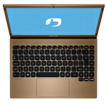 NotebookPositivoMotionQQuadCoreW104GB64GB141DouradaBivolt