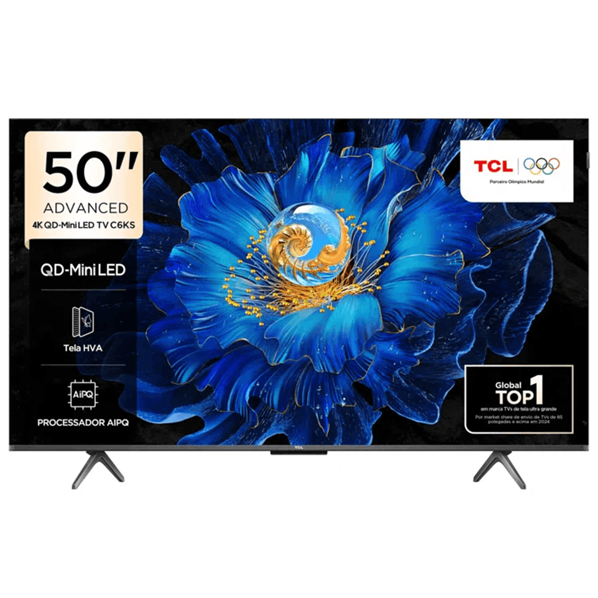 Smart TV TCL 4K QD-Mini LED 50