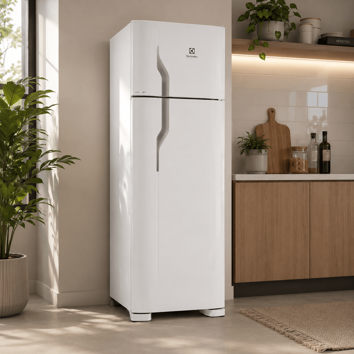 Geladeira Electrolux Cycle Defrost 260L Duplex 260L Branca 110v