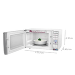 MicroondasElectrolux34litros1300WcomfuncaotiraodorQRCodeBranco127VMEO44